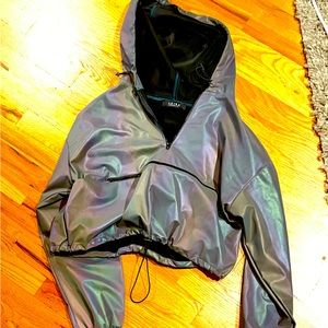 Multi-Color Crop Jacket